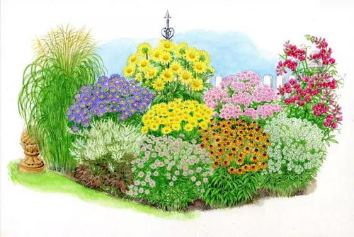 101張超高清精品手繪花境，驚艷你的視覺世界